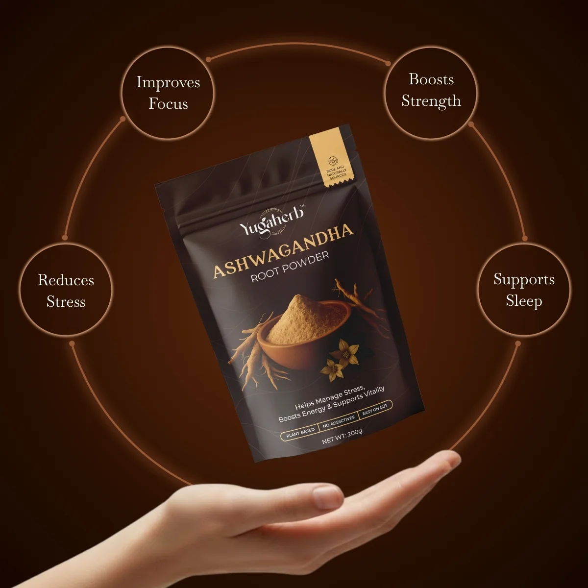 Ashwagandha Root Powder (200g) - Image 2