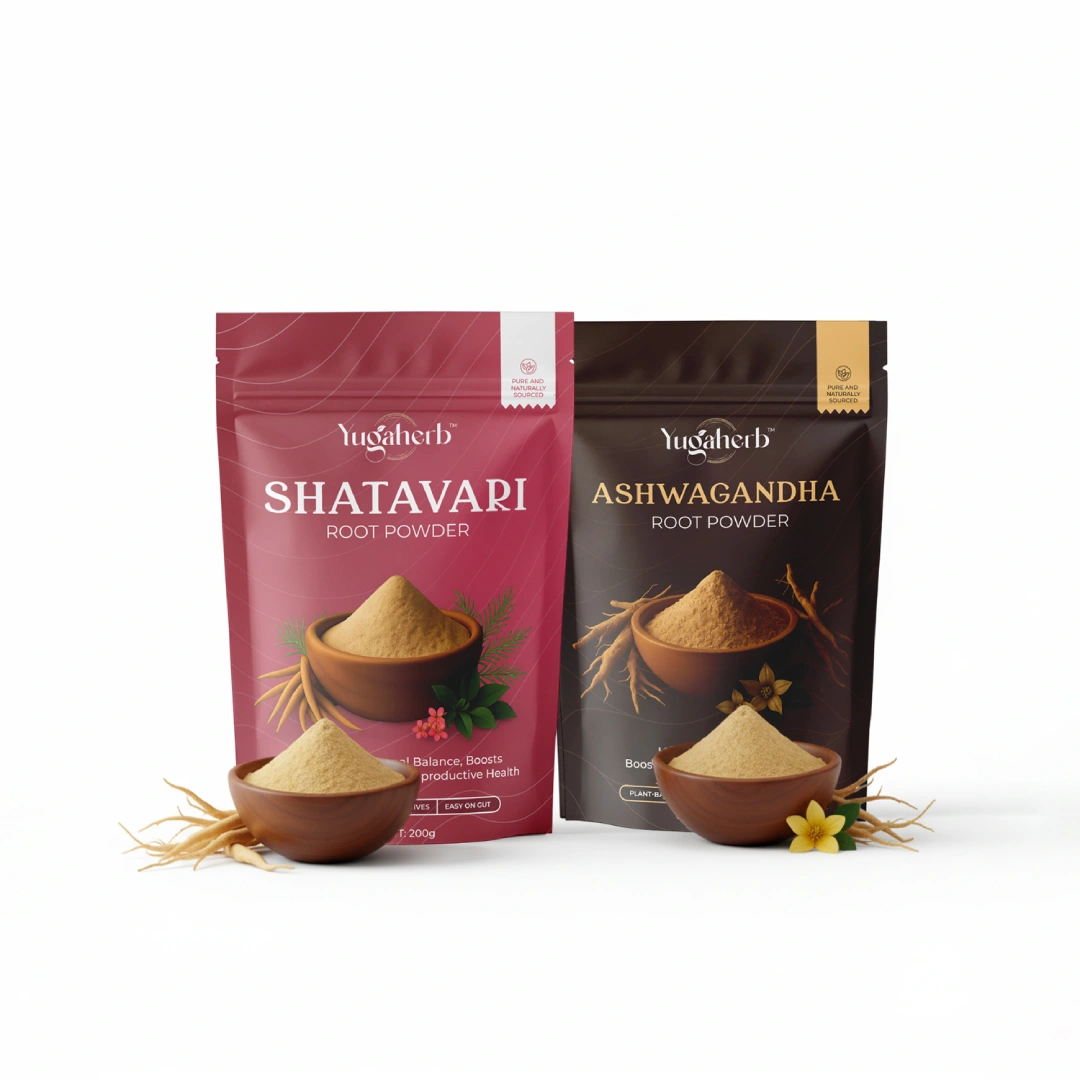 Menopause Support Combo 4 Menopause Support Combo | Shatavari & Ashwagandha | Yugaherb